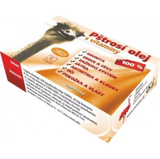 Pštrosí olej s vitamíny - tablety